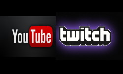 Трансляции на Youtube и Twitch.